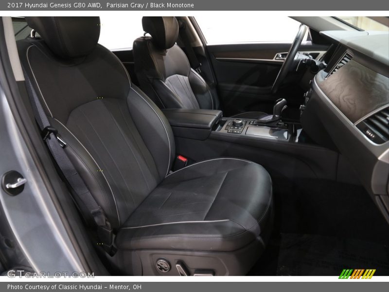 Parisian Gray / Black Monotone 2017 Hyundai Genesis G80 AWD