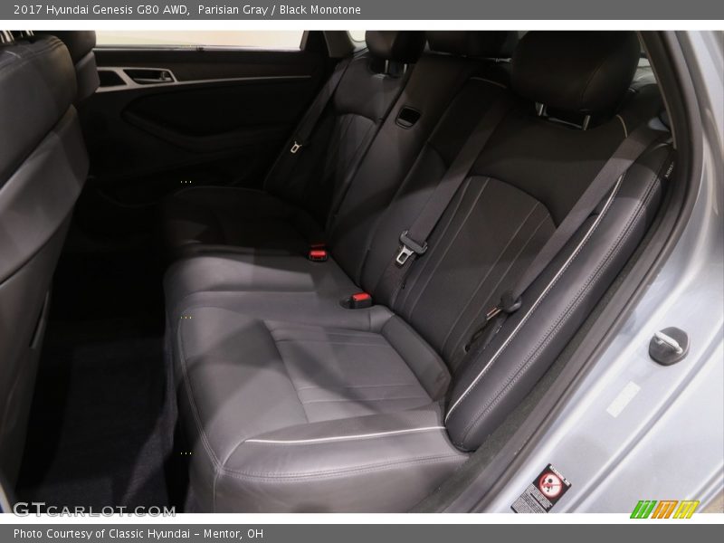 Parisian Gray / Black Monotone 2017 Hyundai Genesis G80 AWD