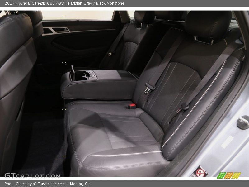 Parisian Gray / Black Monotone 2017 Hyundai Genesis G80 AWD