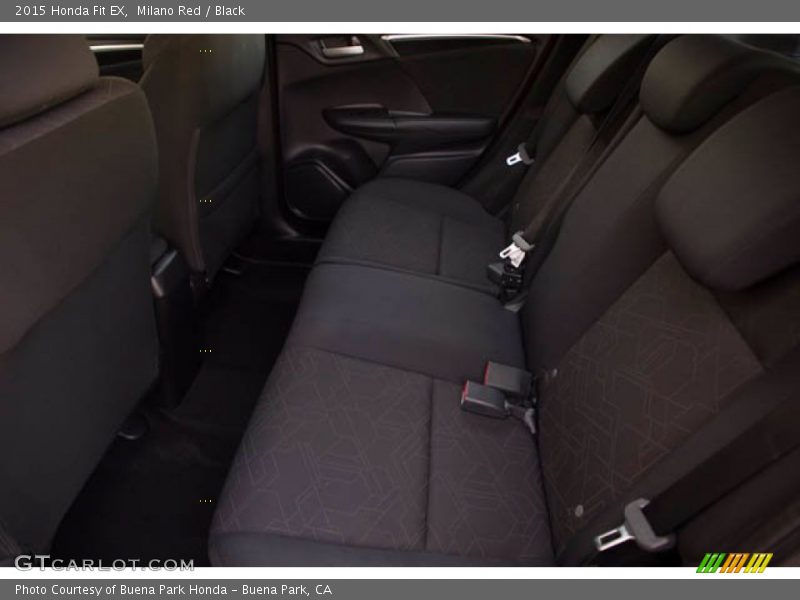 Milano Red / Black 2015 Honda Fit EX