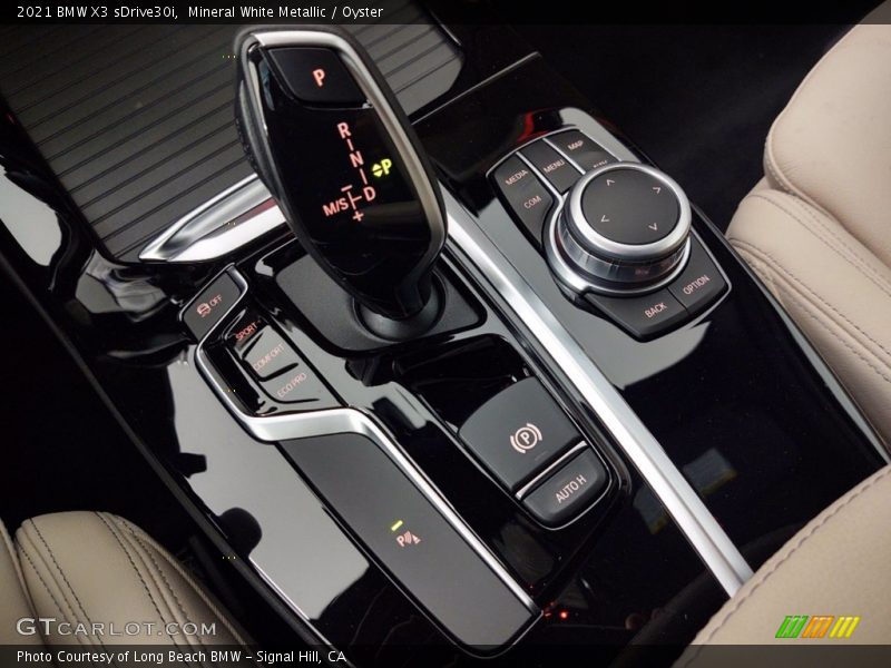 Mineral White Metallic / Oyster 2021 BMW X3 sDrive30i