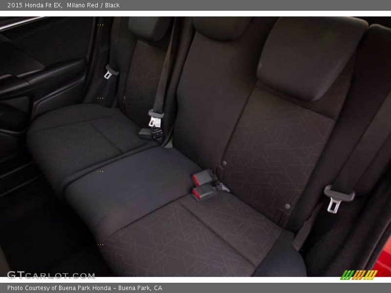 Milano Red / Black 2015 Honda Fit EX
