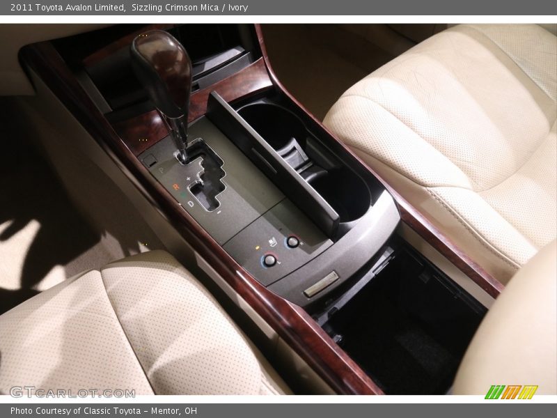 Sizzling Crimson Mica / Ivory 2011 Toyota Avalon Limited