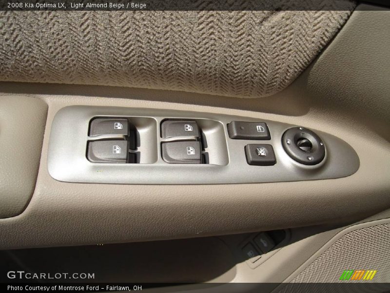 Light Almond Beige / Beige 2008 Kia Optima LX