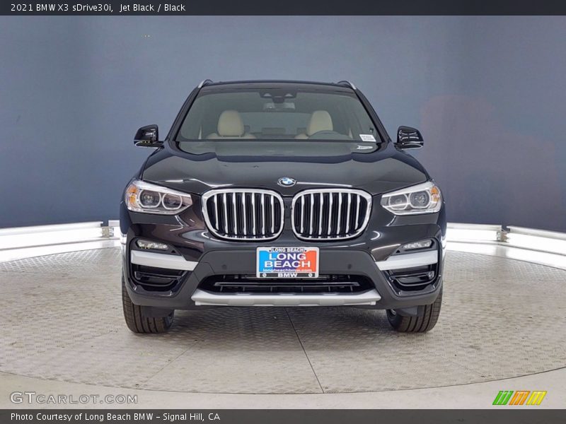 Jet Black / Black 2021 BMW X3 sDrive30i