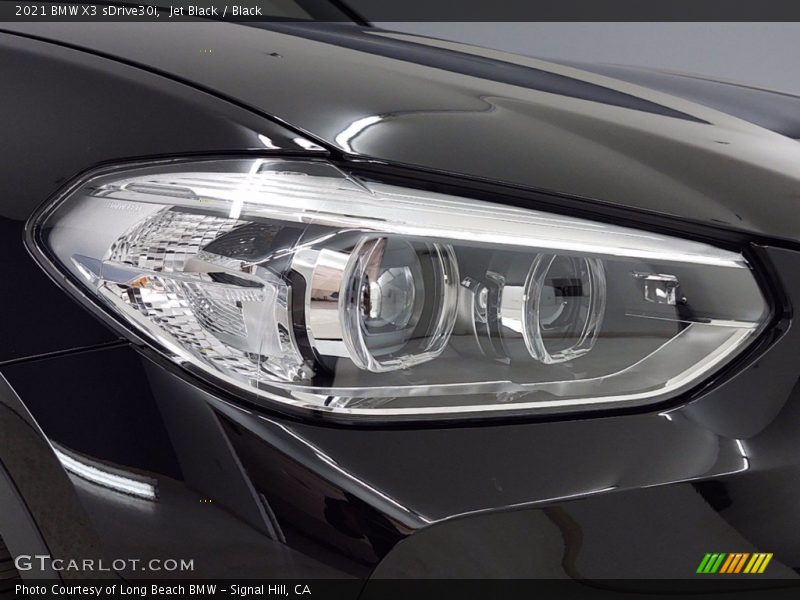 Jet Black / Black 2021 BMW X3 sDrive30i