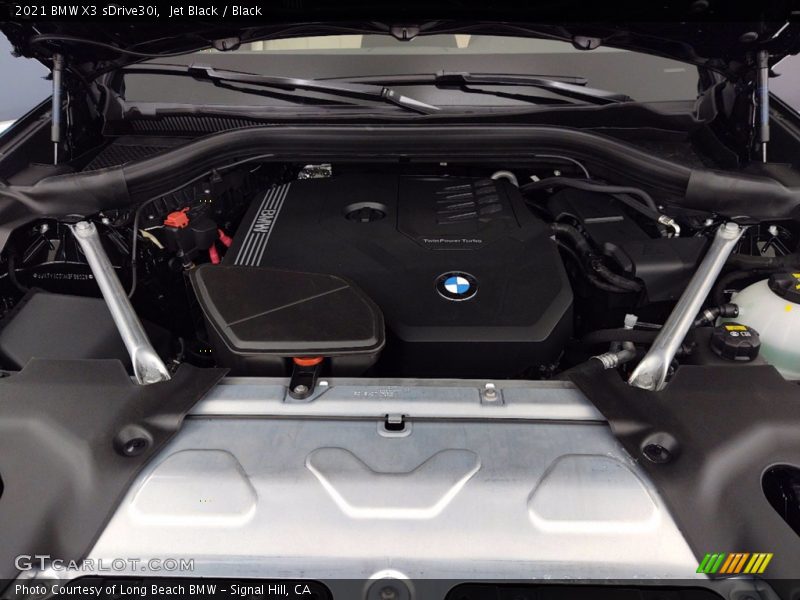 Jet Black / Black 2021 BMW X3 sDrive30i
