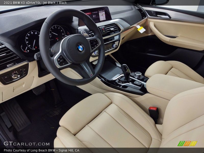 Jet Black / Black 2021 BMW X3 sDrive30i