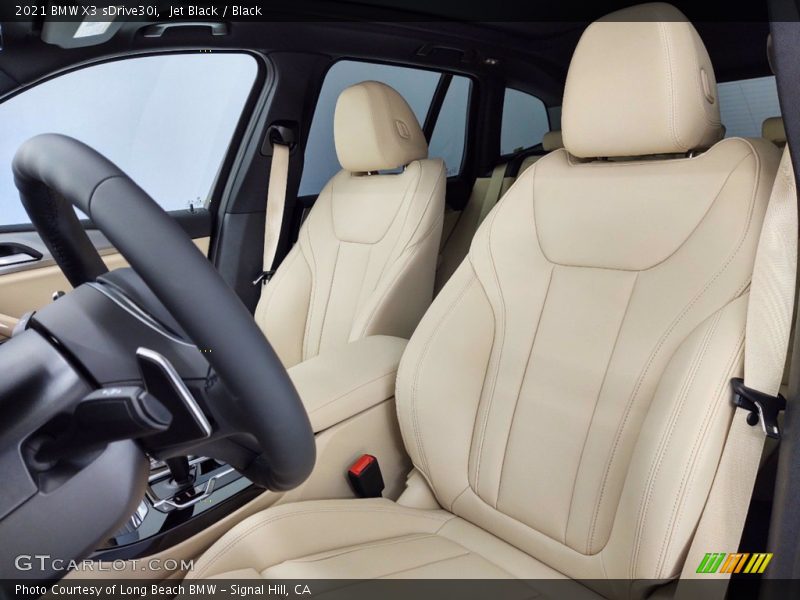 Jet Black / Black 2021 BMW X3 sDrive30i
