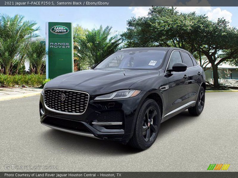 Santorini Black / Ebony/Ebony 2021 Jaguar F-PACE P250 S