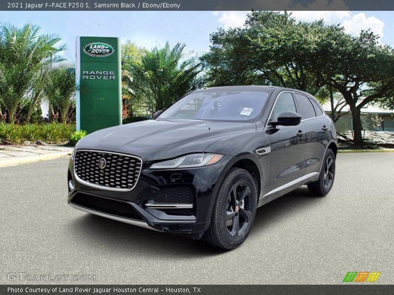 Santorini Black / Ebony/Ebony 2021 Jaguar F-PACE P250 S