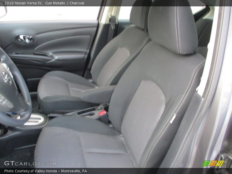 Gun Metallic / Charcoal 2019 Nissan Versa SV