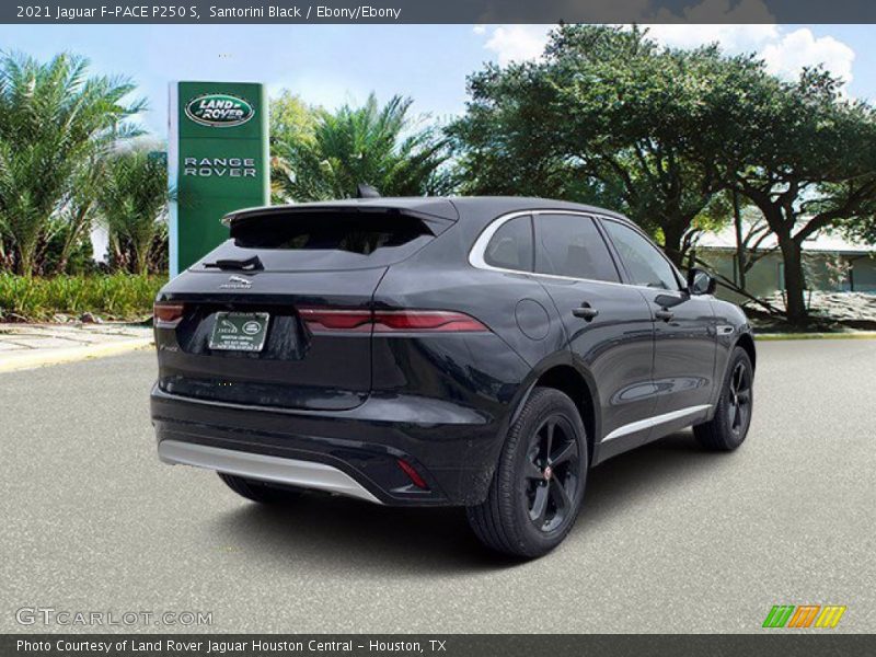 Santorini Black / Ebony/Ebony 2021 Jaguar F-PACE P250 S