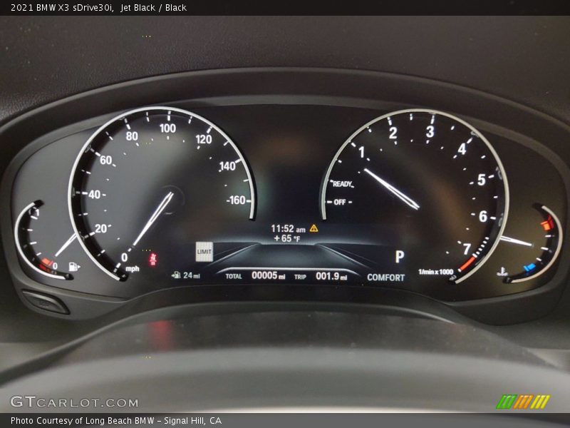 Jet Black / Black 2021 BMW X3 sDrive30i