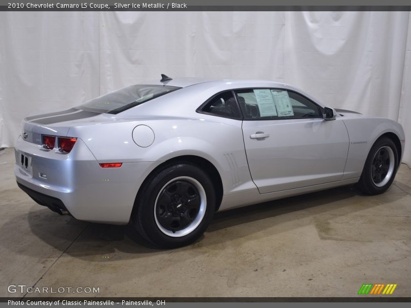 Silver Ice Metallic / Black 2010 Chevrolet Camaro LS Coupe