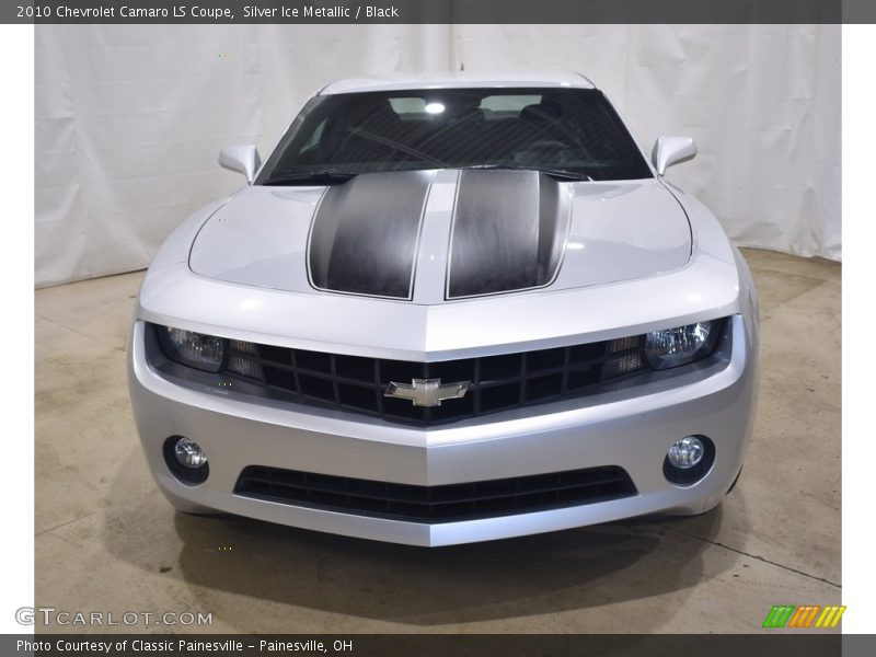 Silver Ice Metallic / Black 2010 Chevrolet Camaro LS Coupe