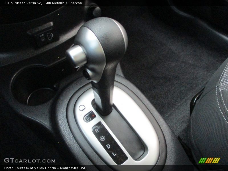 Gun Metallic / Charcoal 2019 Nissan Versa SV