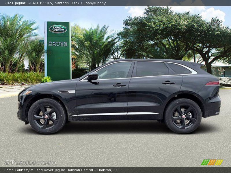 Santorini Black / Ebony/Ebony 2021 Jaguar F-PACE P250 S