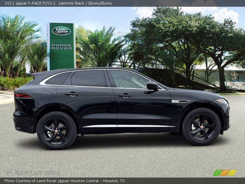 Santorini Black / Ebony/Ebony 2021 Jaguar F-PACE P250 S