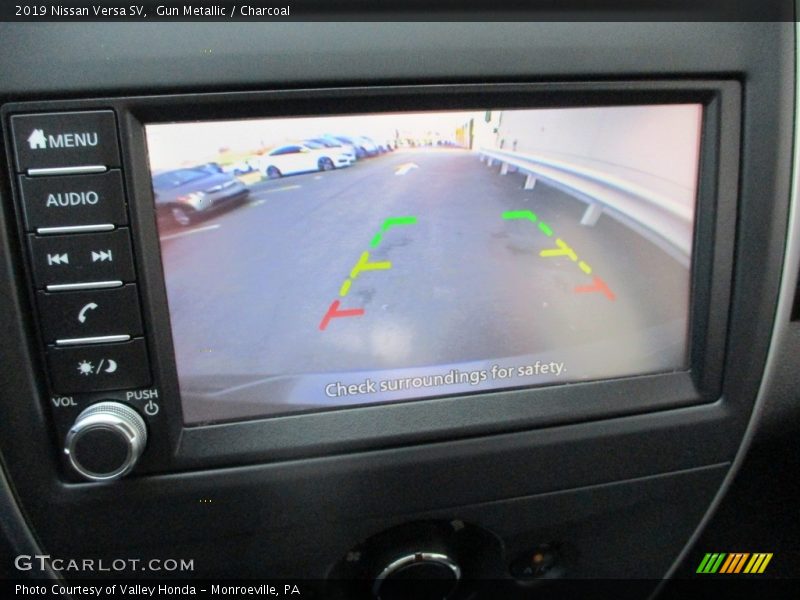 Gun Metallic / Charcoal 2019 Nissan Versa SV