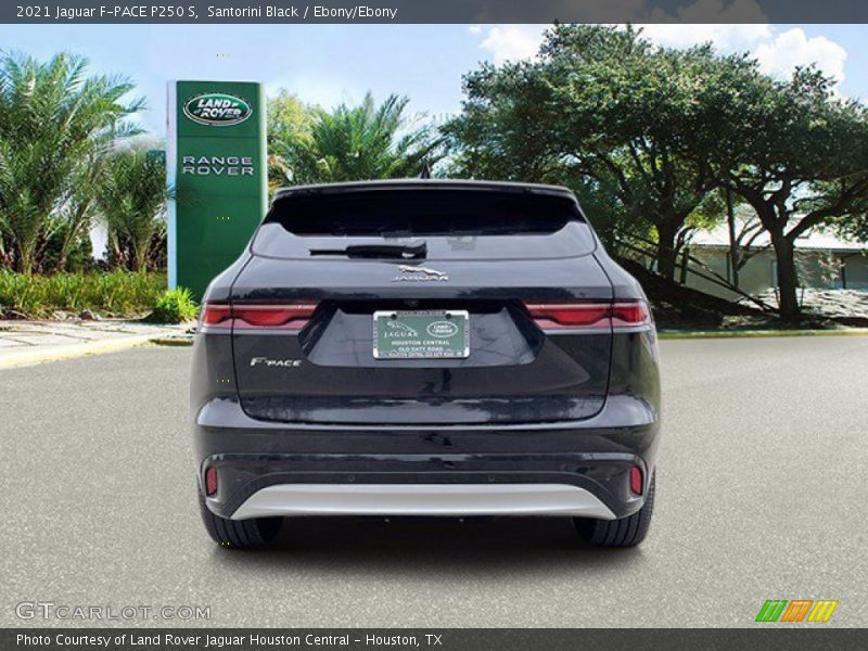 Santorini Black / Ebony/Ebony 2021 Jaguar F-PACE P250 S