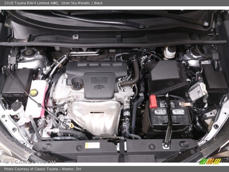 Silver Sky Metallic / Black 2018 Toyota RAV4 Limited AWD