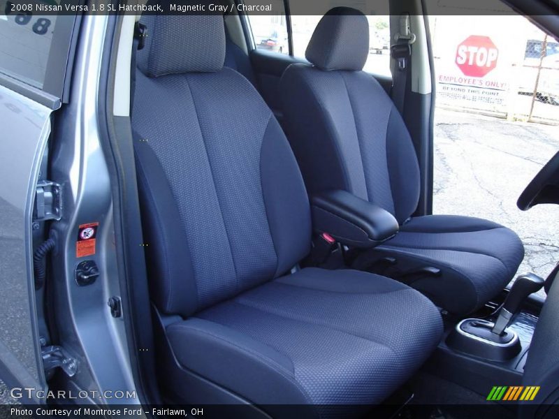 Magnetic Gray / Charcoal 2008 Nissan Versa 1.8 SL Hatchback