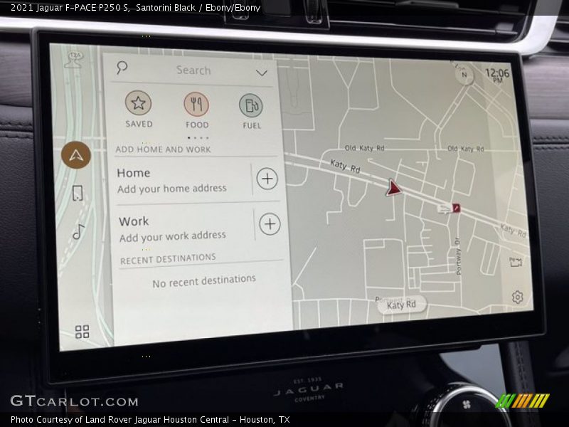 Santorini Black / Ebony/Ebony 2021 Jaguar F-PACE P250 S