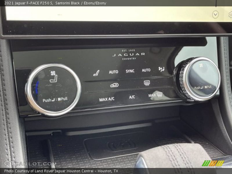 Santorini Black / Ebony/Ebony 2021 Jaguar F-PACE P250 S