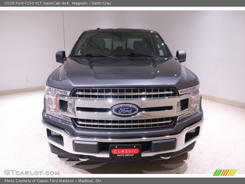 Magnetic / Earth Gray 2018 Ford F150 XLT SuperCab 4x4