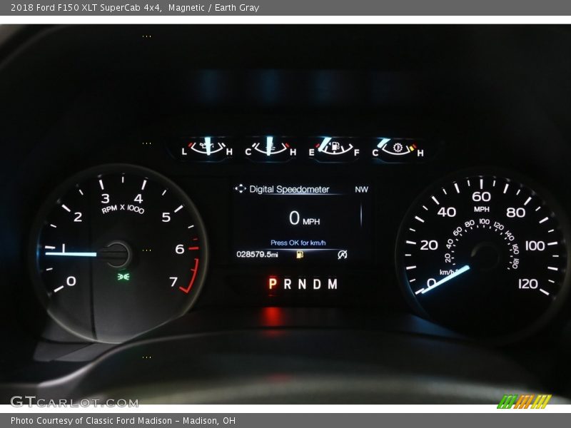 Magnetic / Earth Gray 2018 Ford F150 XLT SuperCab 4x4