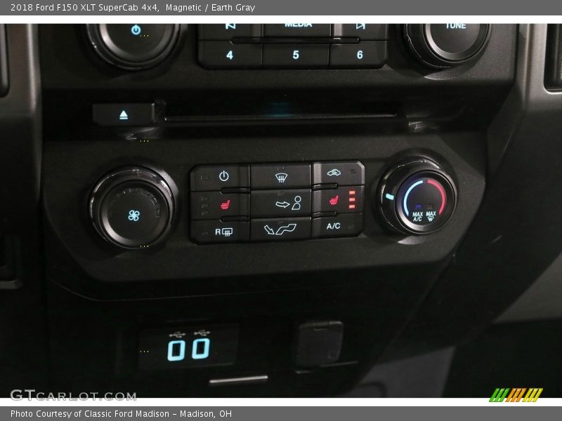 Magnetic / Earth Gray 2018 Ford F150 XLT SuperCab 4x4