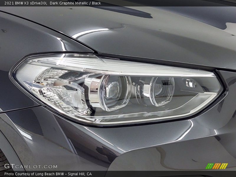 Dark Graphite Metallic / Black 2021 BMW X3 sDrive30i