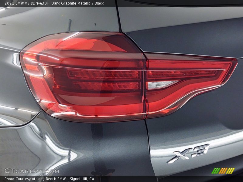 Dark Graphite Metallic / Black 2021 BMW X3 sDrive30i