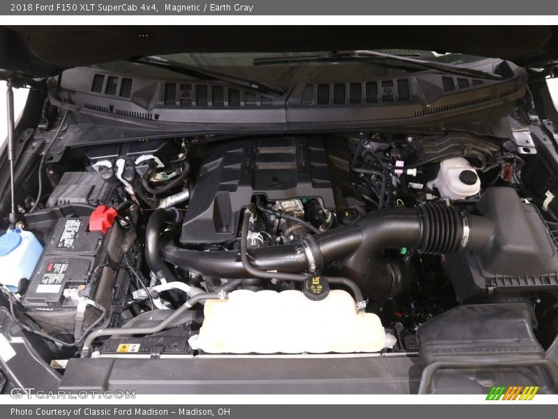 Magnetic / Earth Gray 2018 Ford F150 XLT SuperCab 4x4