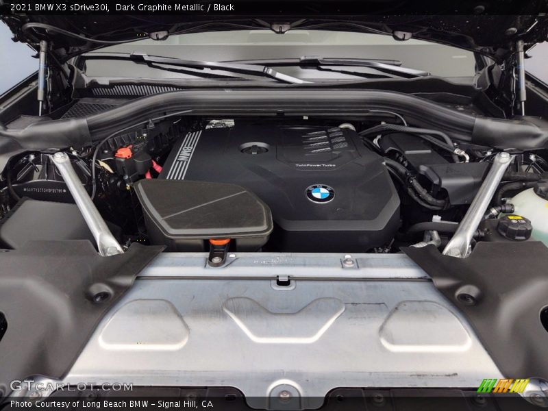Dark Graphite Metallic / Black 2021 BMW X3 sDrive30i