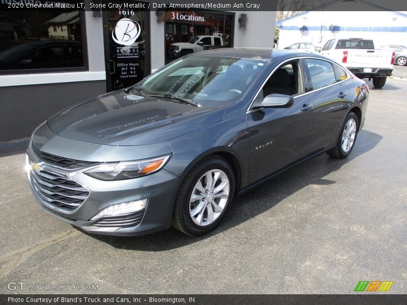Stone Gray Metallic / Dark Atmosphere/Medium Ash Gray 2020 Chevrolet Malibu LT