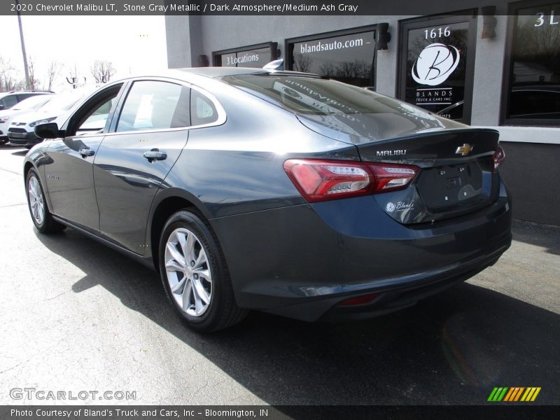 Stone Gray Metallic / Dark Atmosphere/Medium Ash Gray 2020 Chevrolet Malibu LT