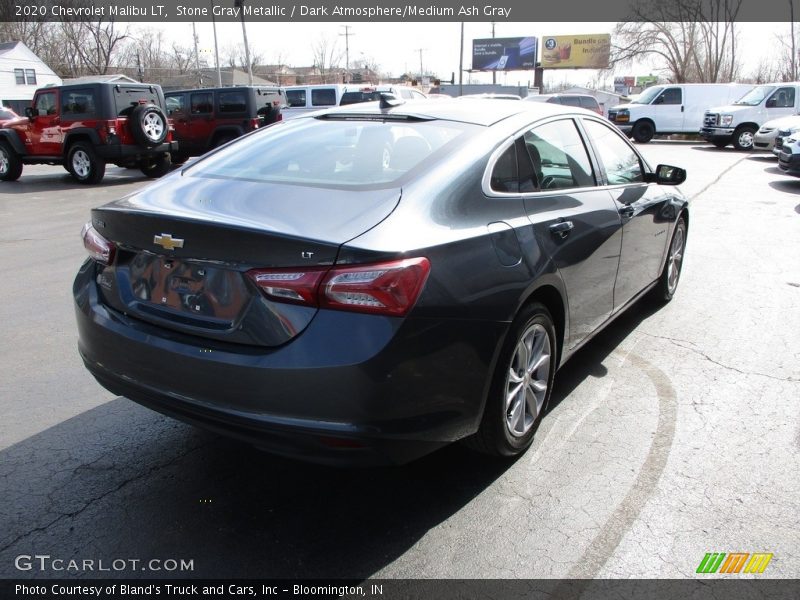 Stone Gray Metallic / Dark Atmosphere/Medium Ash Gray 2020 Chevrolet Malibu LT