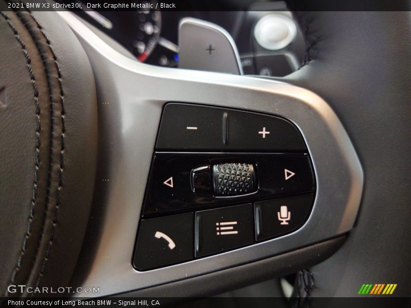 Dark Graphite Metallic / Black 2021 BMW X3 sDrive30i