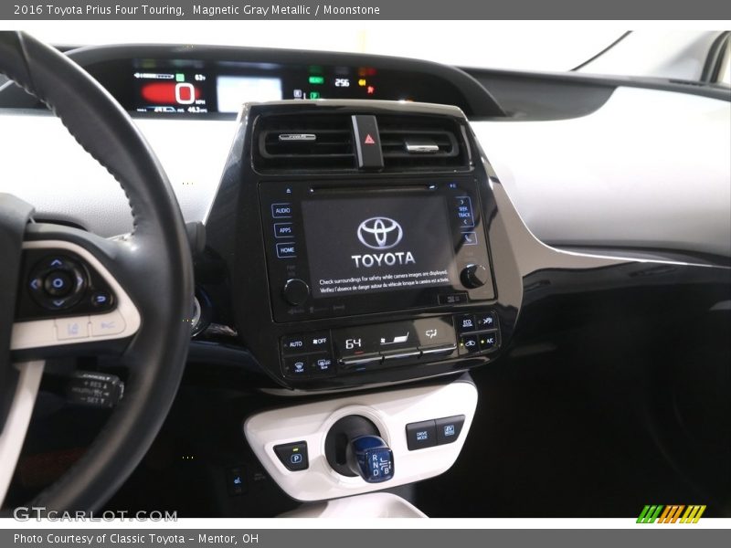 Magnetic Gray Metallic / Moonstone 2016 Toyota Prius Four Touring