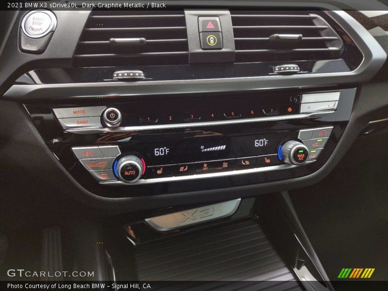 Dark Graphite Metallic / Black 2021 BMW X3 sDrive30i