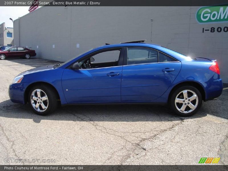 Electric Blue Metallic / Ebony 2007 Pontiac G6 GT Sedan