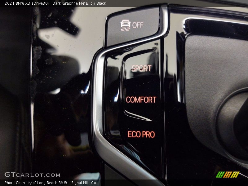 Dark Graphite Metallic / Black 2021 BMW X3 sDrive30i
