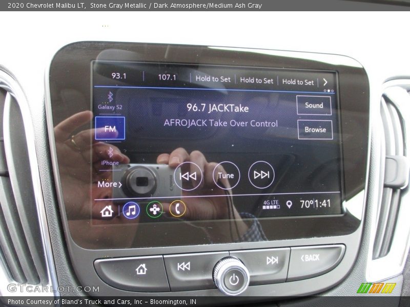 Stone Gray Metallic / Dark Atmosphere/Medium Ash Gray 2020 Chevrolet Malibu LT