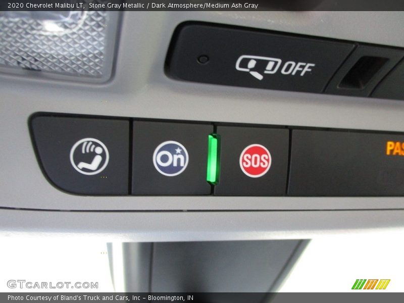 Stone Gray Metallic / Dark Atmosphere/Medium Ash Gray 2020 Chevrolet Malibu LT