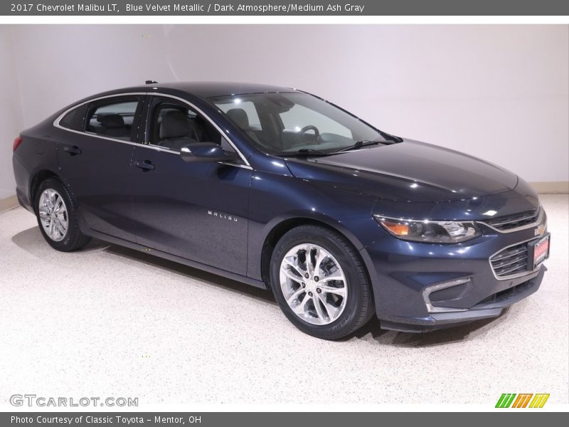 Blue Velvet Metallic / Dark Atmosphere/Medium Ash Gray 2017 Chevrolet Malibu LT