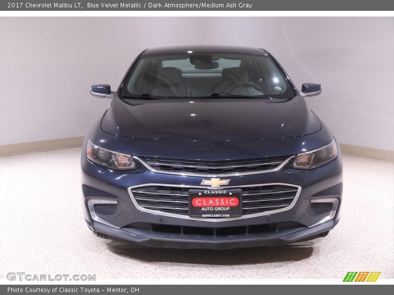 Blue Velvet Metallic / Dark Atmosphere/Medium Ash Gray 2017 Chevrolet Malibu LT