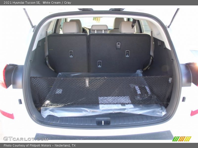 White Cream / Gray 2021 Hyundai Tucson SE