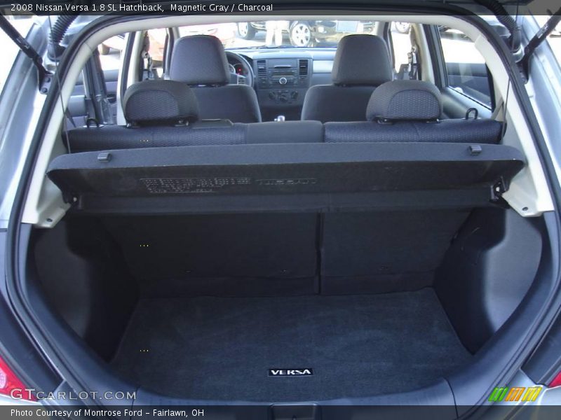 Magnetic Gray / Charcoal 2008 Nissan Versa 1.8 SL Hatchback